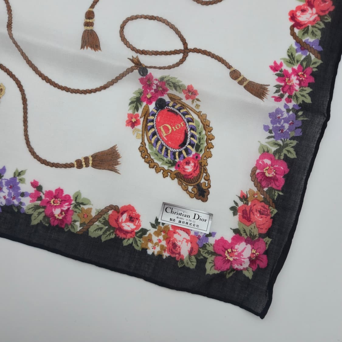 DIOR 디올 손수건 스카프 [CFSB11735-1228-03] 상품이미지5