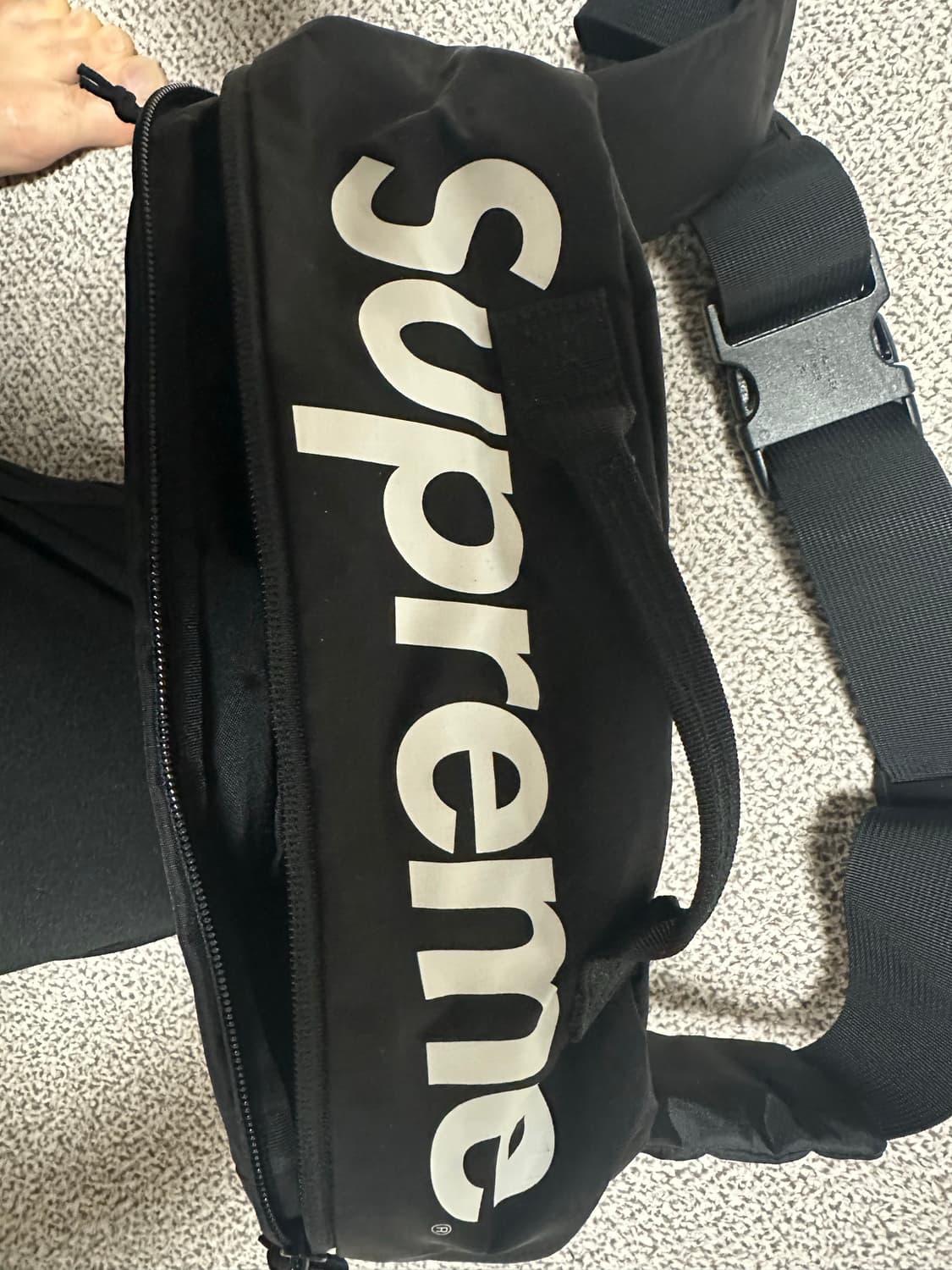 슈프림 17ss 코듀라 웨이스트백 상품이미지3