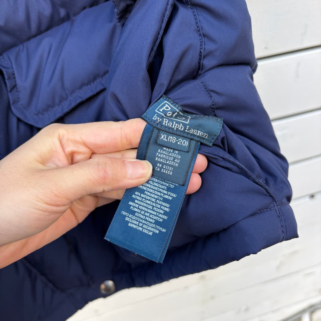 Polo 폴로 리버시블 양면 패딩 조끼 상품이미지7