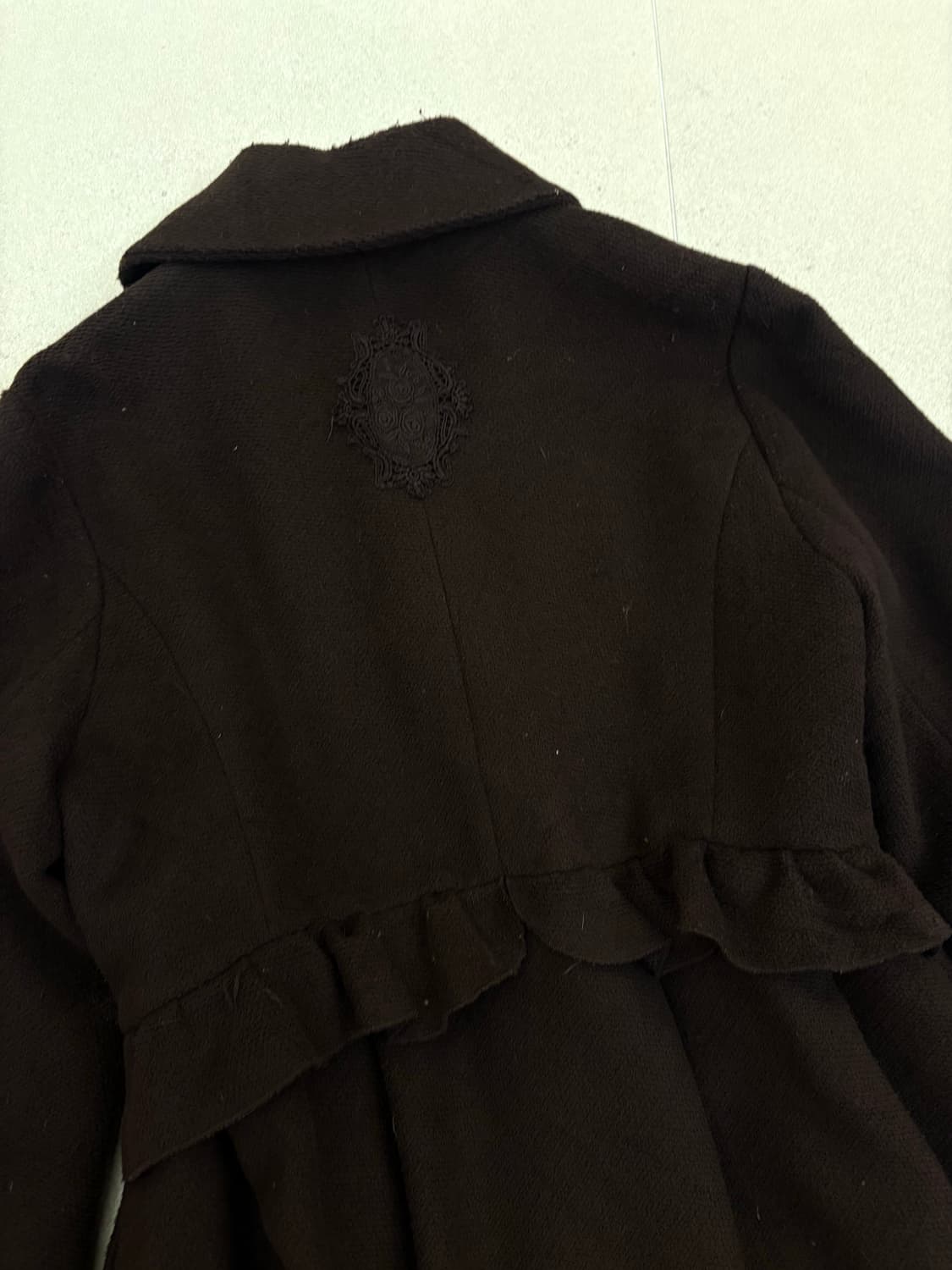 엑시즈팜 브라운 코트 상품이미지6