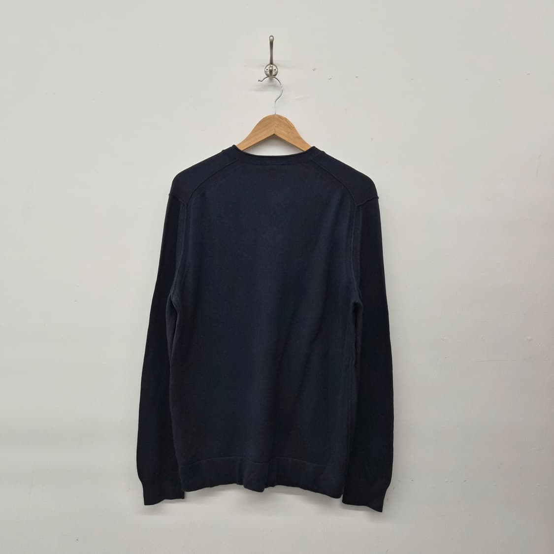 휴고보스 V넥 니트 네이비 남성 XL 상품이미지6