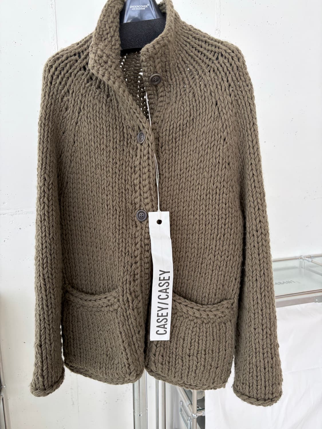 casey casey 해비 핸드 니트 가디건 / m 남녀공용 상품이미지7