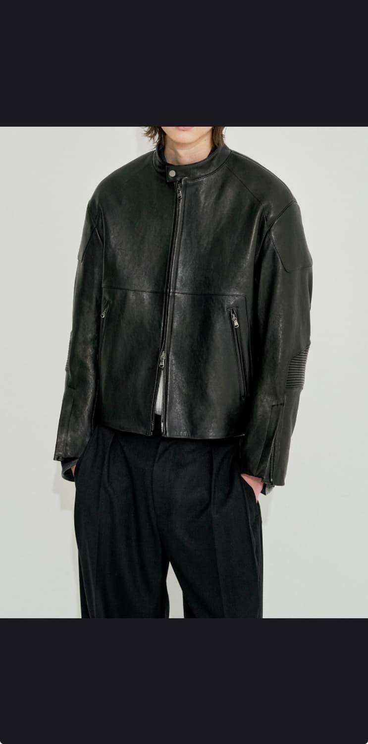 시스템옴므 바이커 자켓 105 상품이미지2