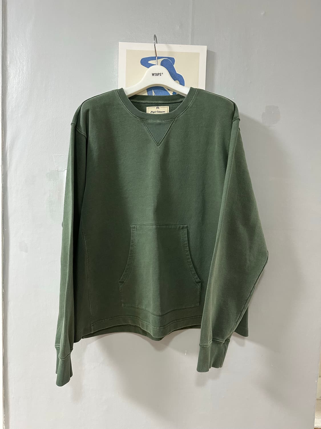 나이젤카본 트레이닝 스웻 스포츠그린 L 상품이미지1