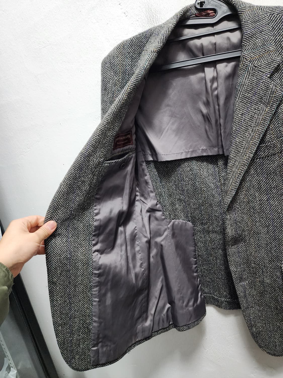 폴로 랄프로렌 빈티지 챕스 헤링본 블레이저 상품이미지3