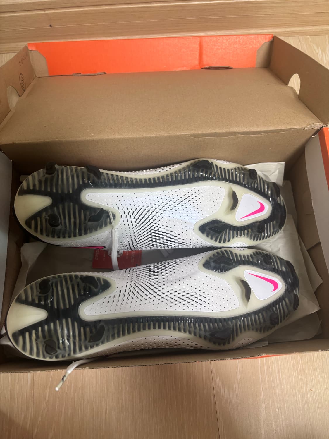 팬텀 GT 엘리트 DF FG 화이트 핑크 블라스트 285(새상품) 상품이미지3