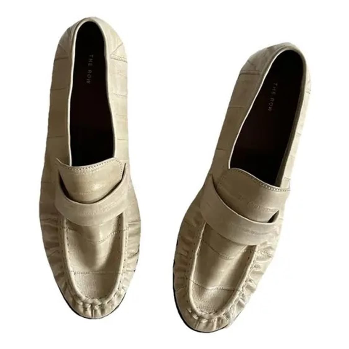 더로우 일스킨 장어 가죽 로퍼 The row eel skin loafer 상품이미지3