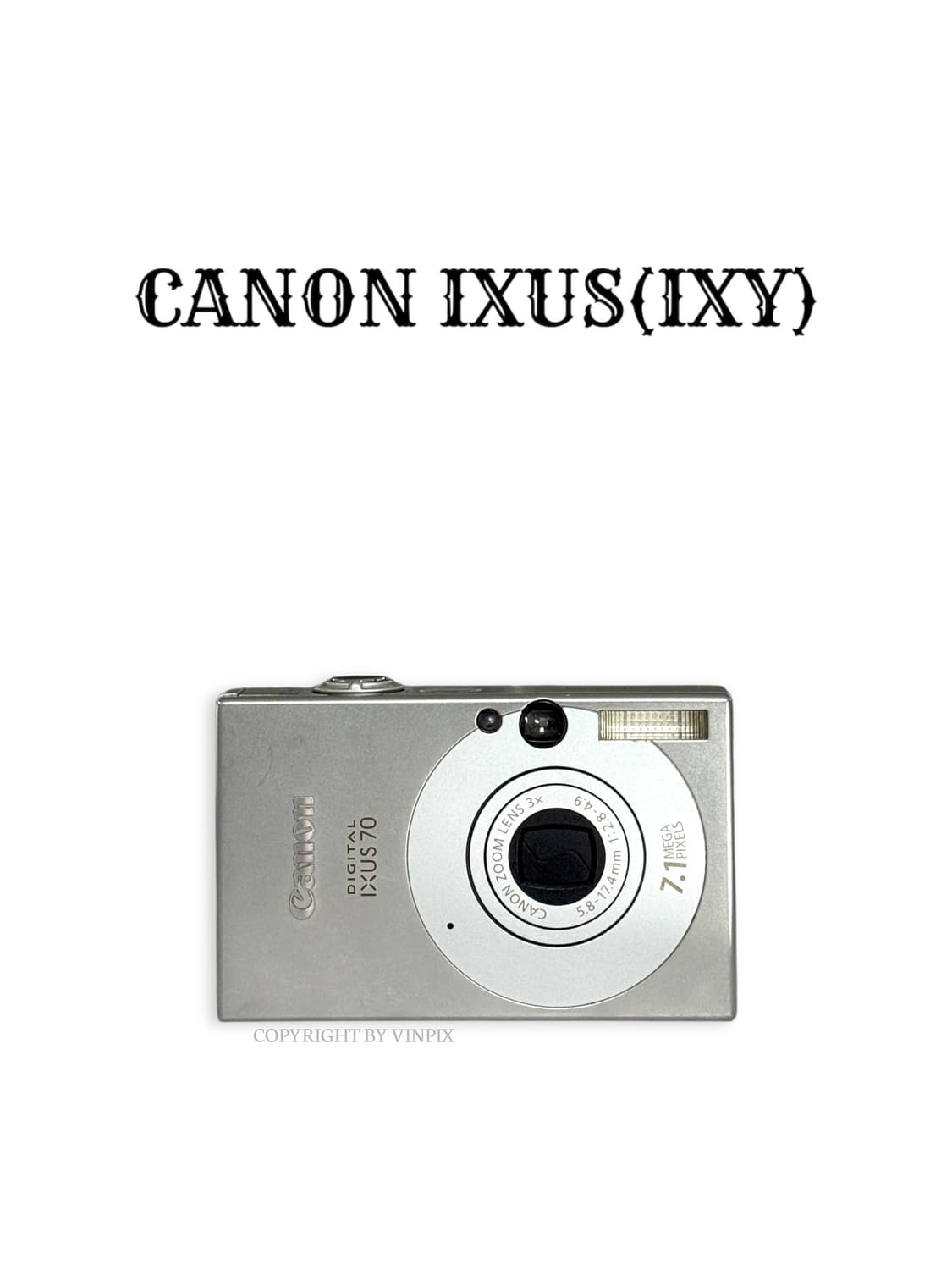 캐논 익서스 70(ixus 70) 디지털 카메라 디카 상품이미지1