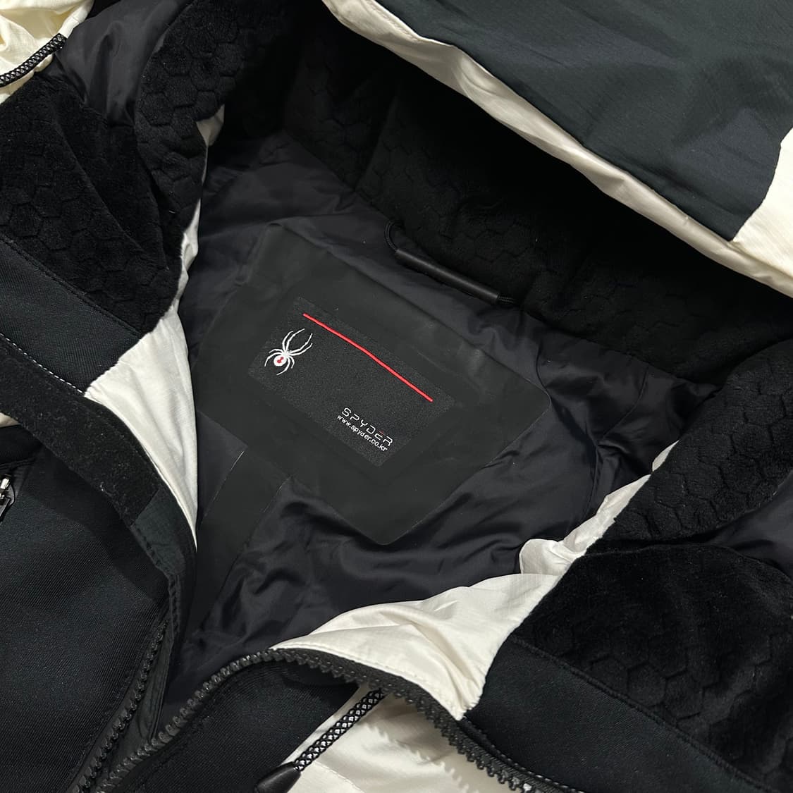 [90-95] 스파이더 덕다운후드패딩 상품이미지4