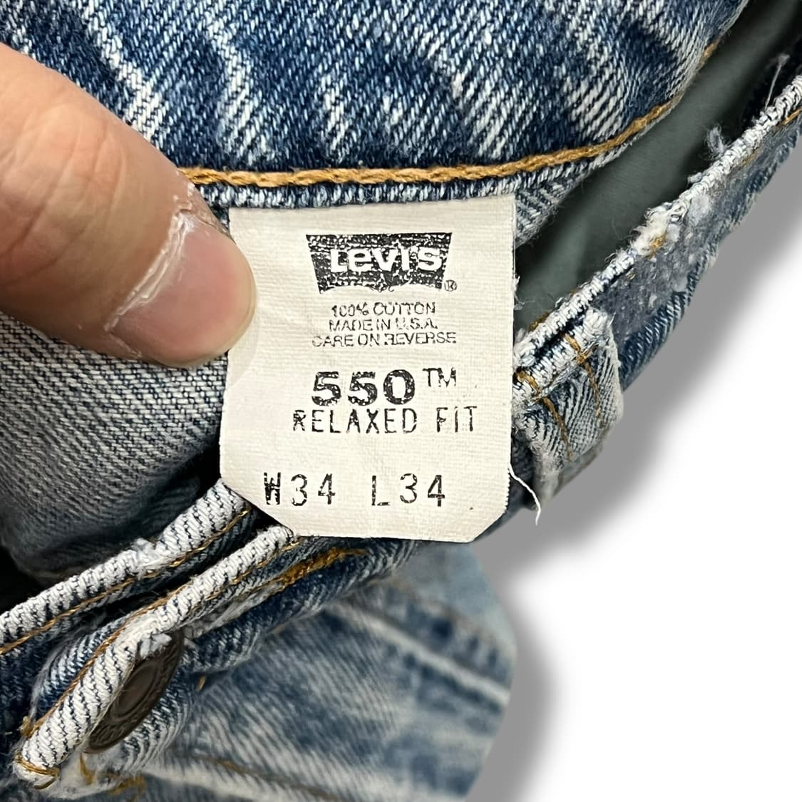 USA 리바이스550 데님팬츠 y14170 상품이미지8