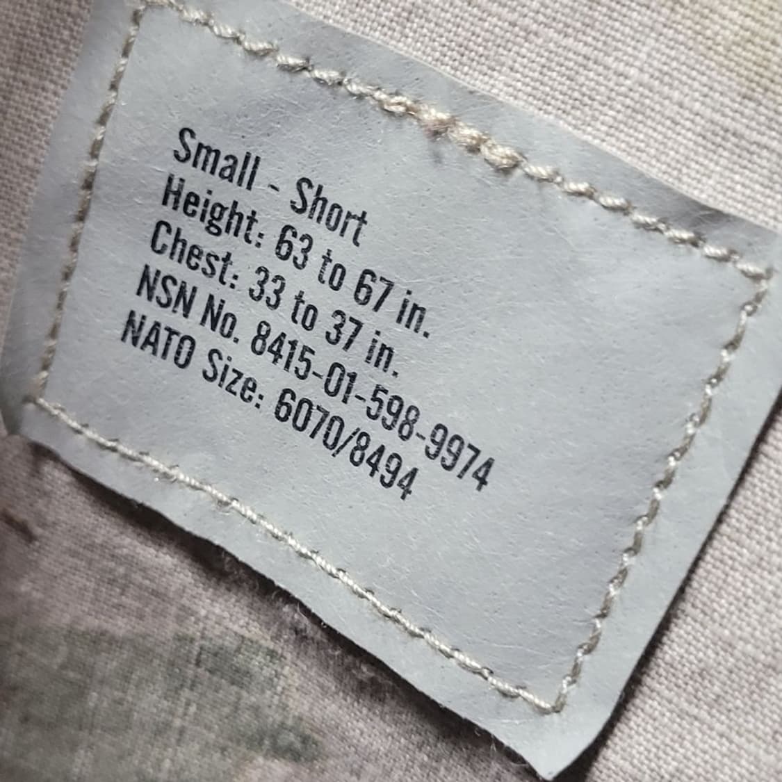 미 멀티캠 노멕스 전투 자켓 상품이미지8