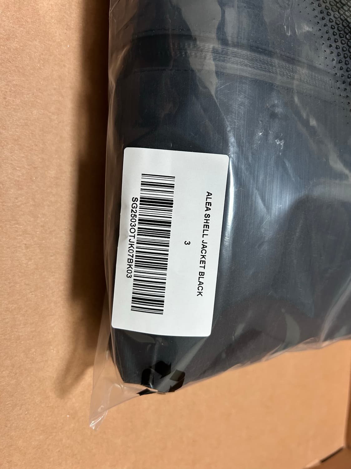  Sansan Gear Alea Shell Jacket Black 상품이미지3