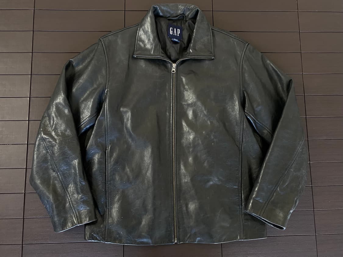 (M) 올드갭 레더 자켓 상품이미지1