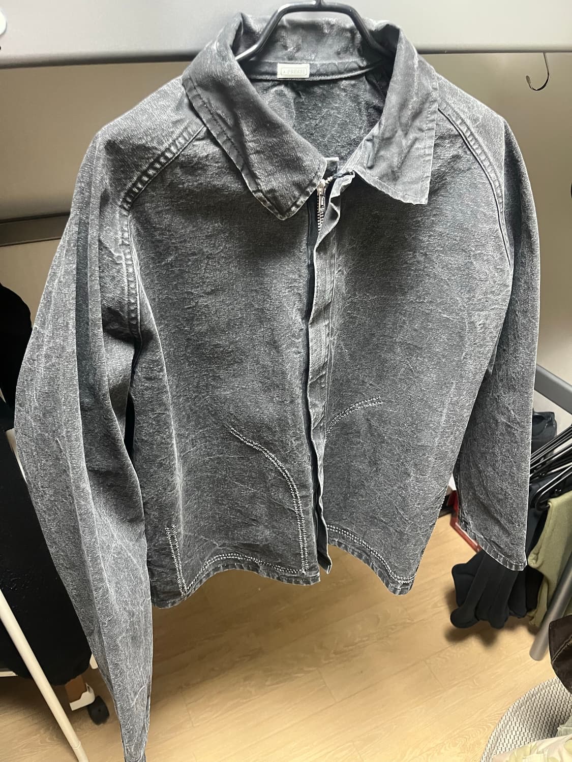 25ss 아프레쎄 빈티지 헌팅 자켓 (1) 상품이미지6