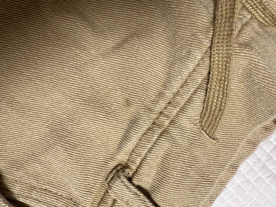 베이지 로우라이즈 스트레이트 카고팬츠  상품이미지3