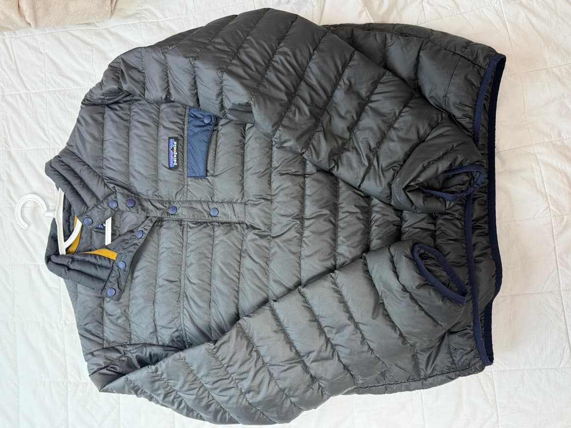 파타고니아 다운 스냅티 풀오버 M 상품이미지1