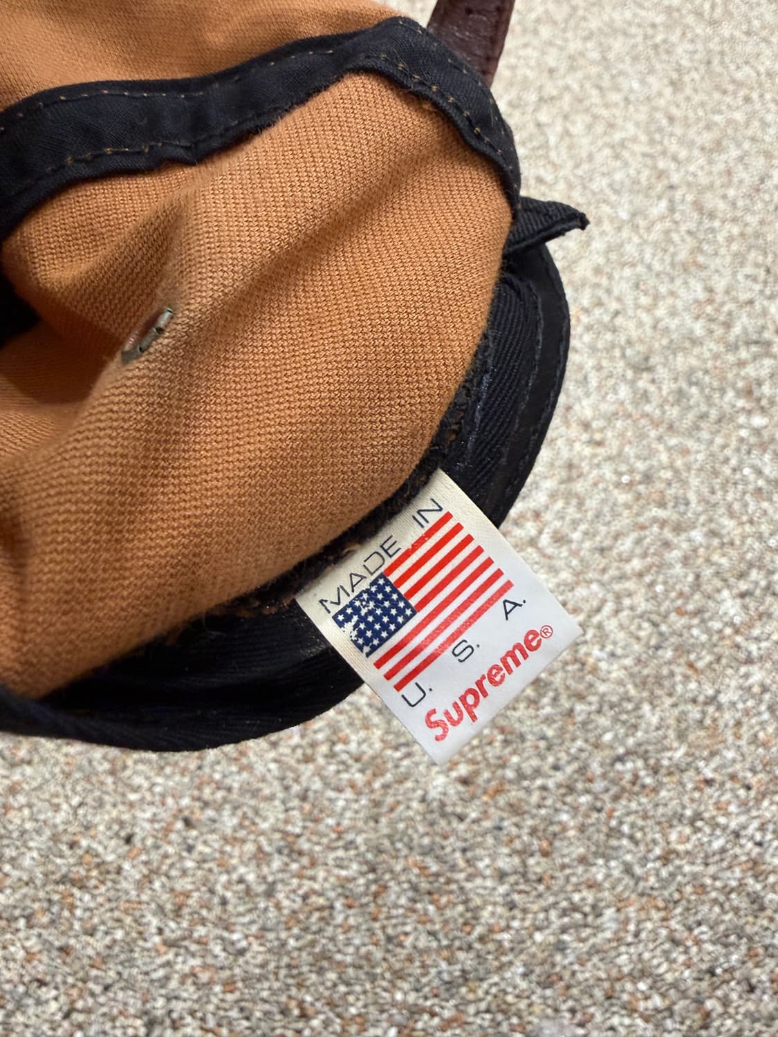 20FW 슈프림 벨벳 캠프 캡 상품이미지4