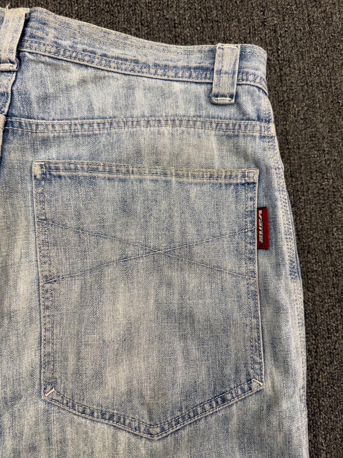 OS)Vans U.S.A 빈티지 연청 버뮤다 데님 팬츠 상품이미지8