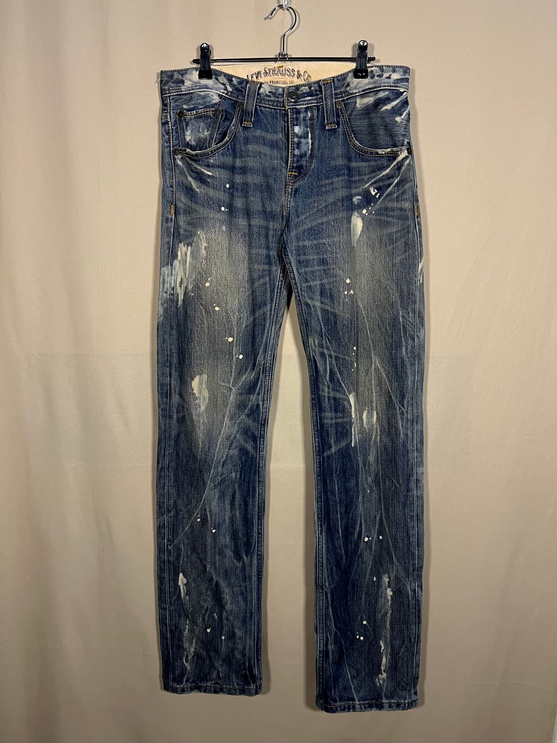 리바이스 504 페인팅 스트레이트 처분  상품이미지1