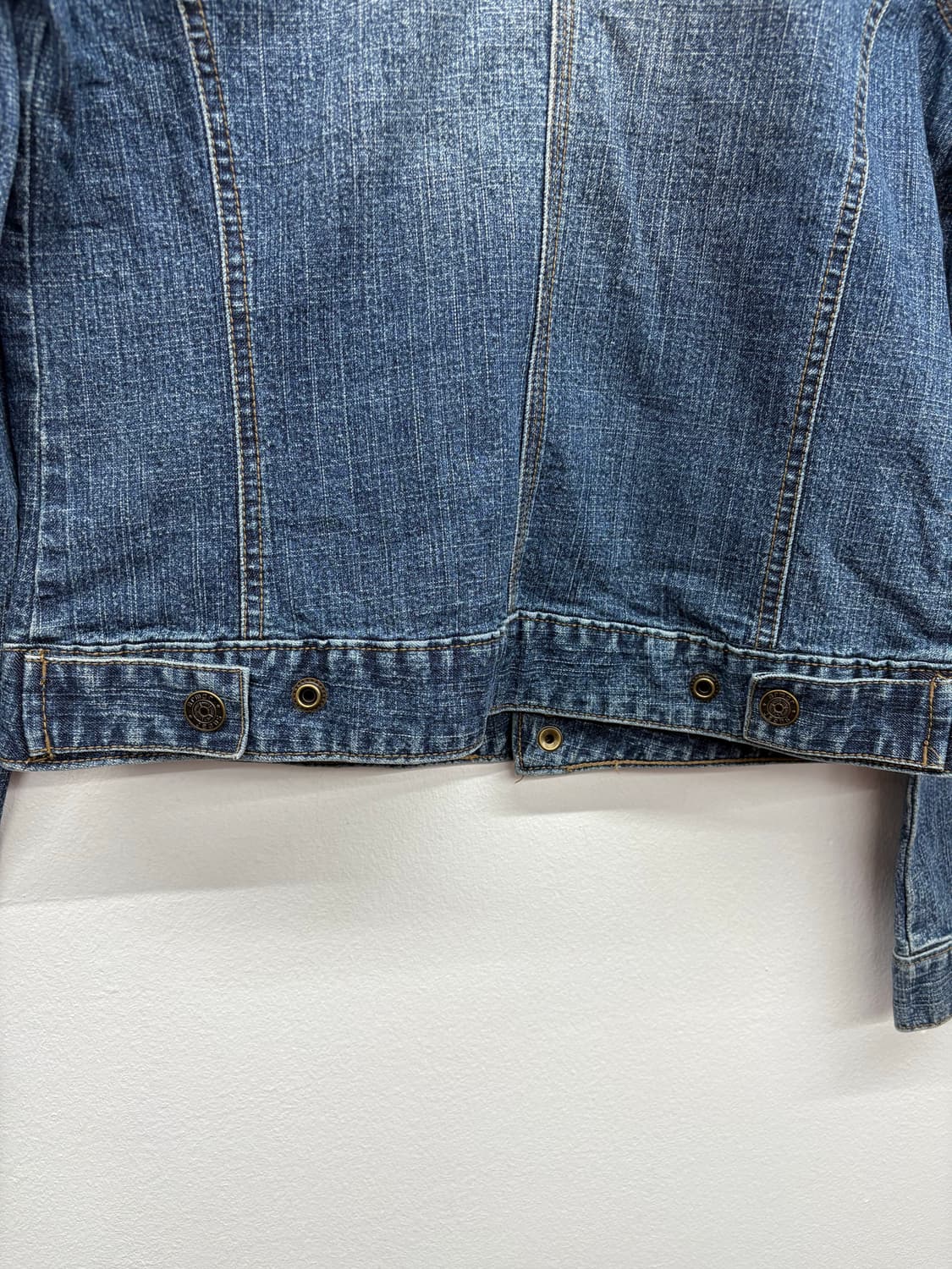 armor jeans 하이넥 데님 자켓 상품이미지7