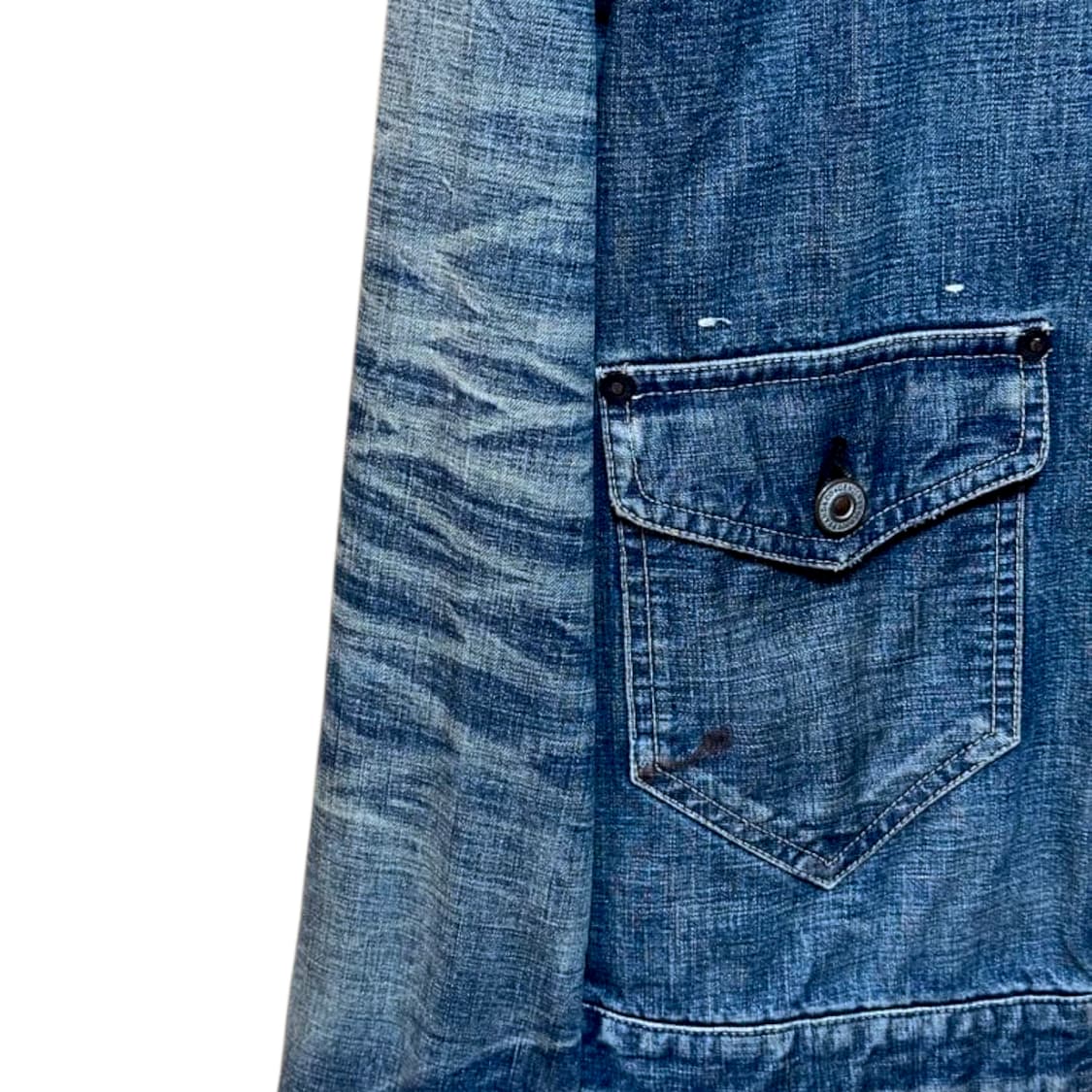 올드조 40s 타입1 데님 자켓 상품이미지7