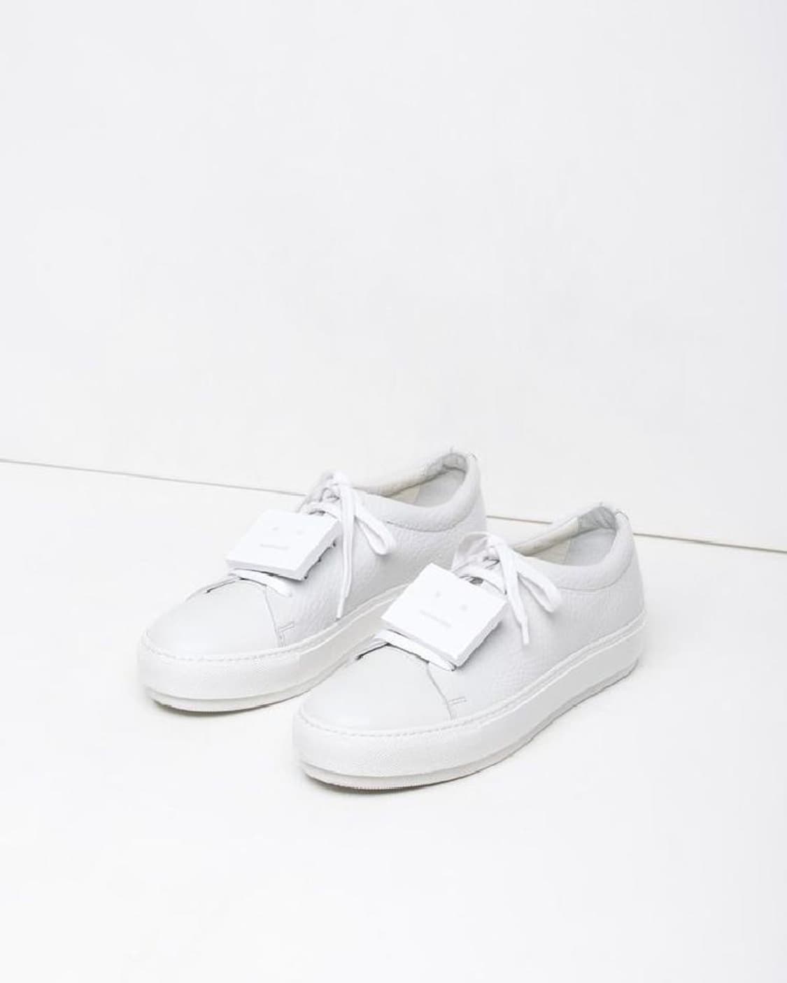 Acne Studios 아크네 레더 스니커즈 정품 새제품38사이즈 상품이미지2