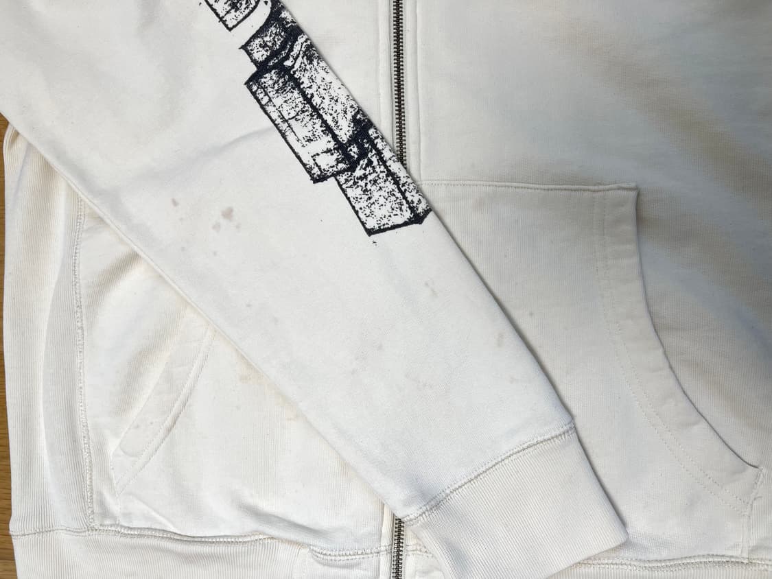 Stussy × Delta Zip-up Hoodie (Ivory) L 상품이미지8