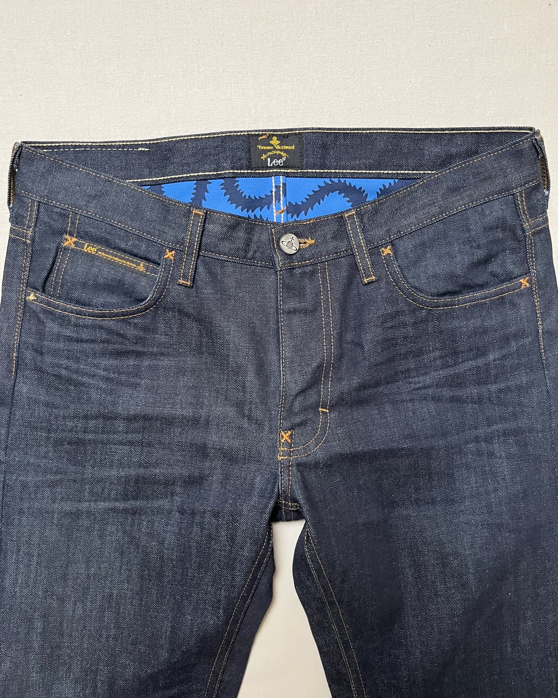 비비안웨스트우드 x 리 클래식 데님팬츠 vivienne westwood 상품이미지5