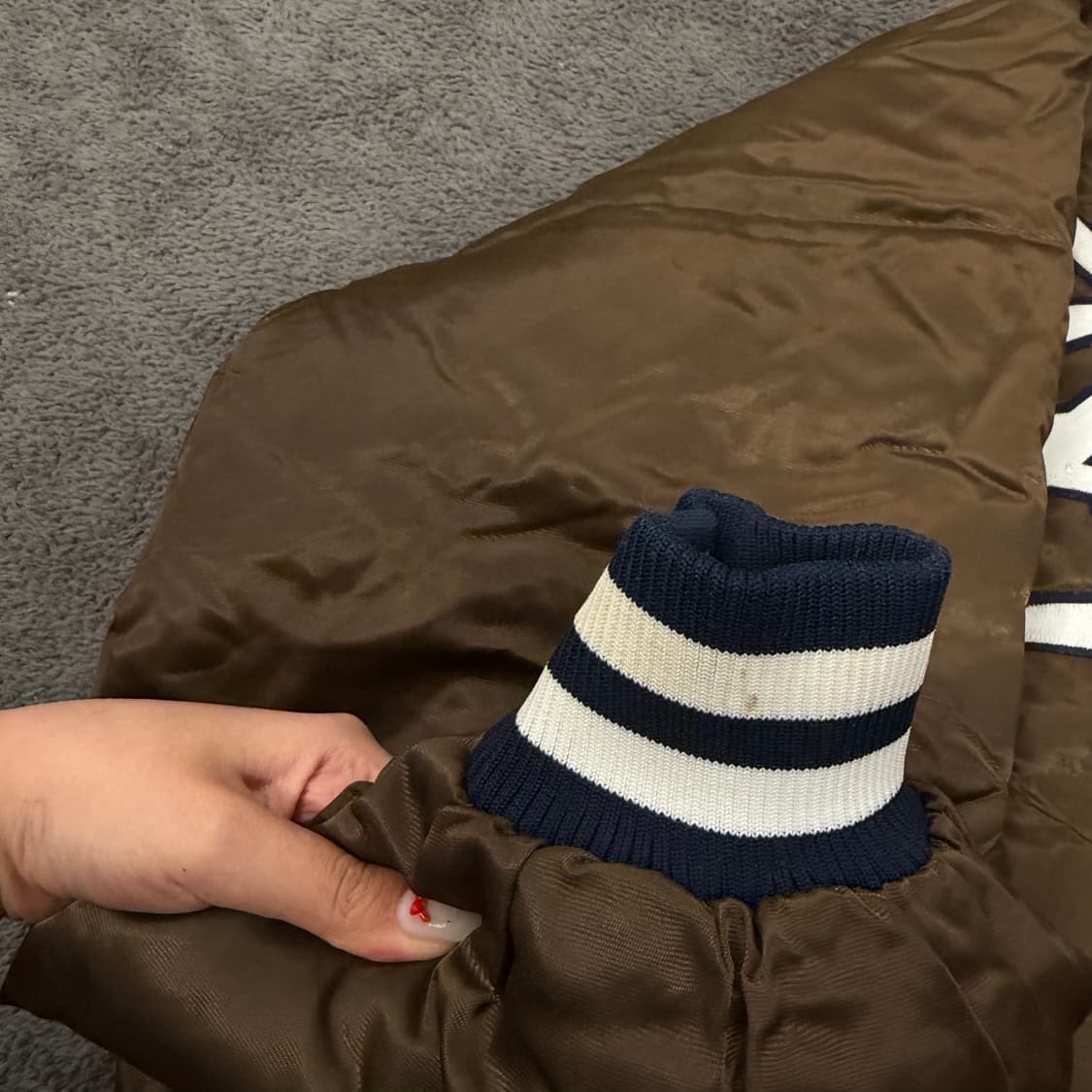 [정품/L] 스타터 뉴욕양키스 스타디움 바시티 자켓 상품이미지8