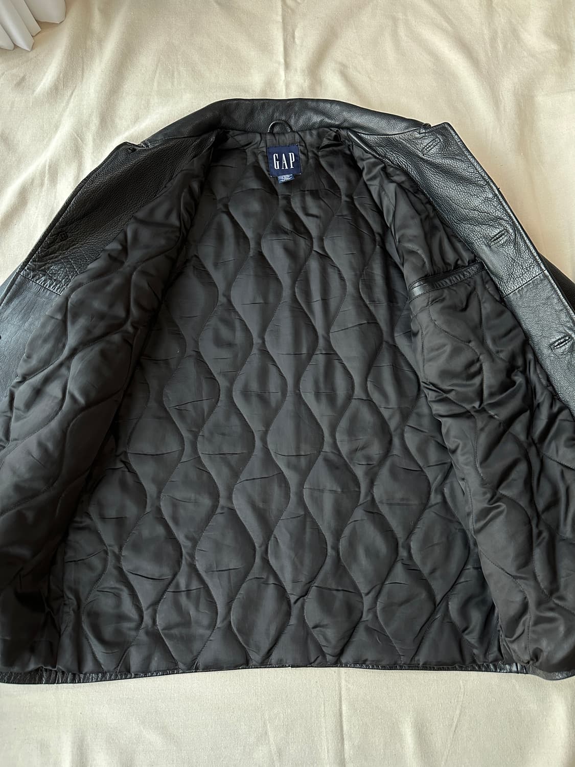 올드갭 카코트 레더자켓 M  상품이미지6