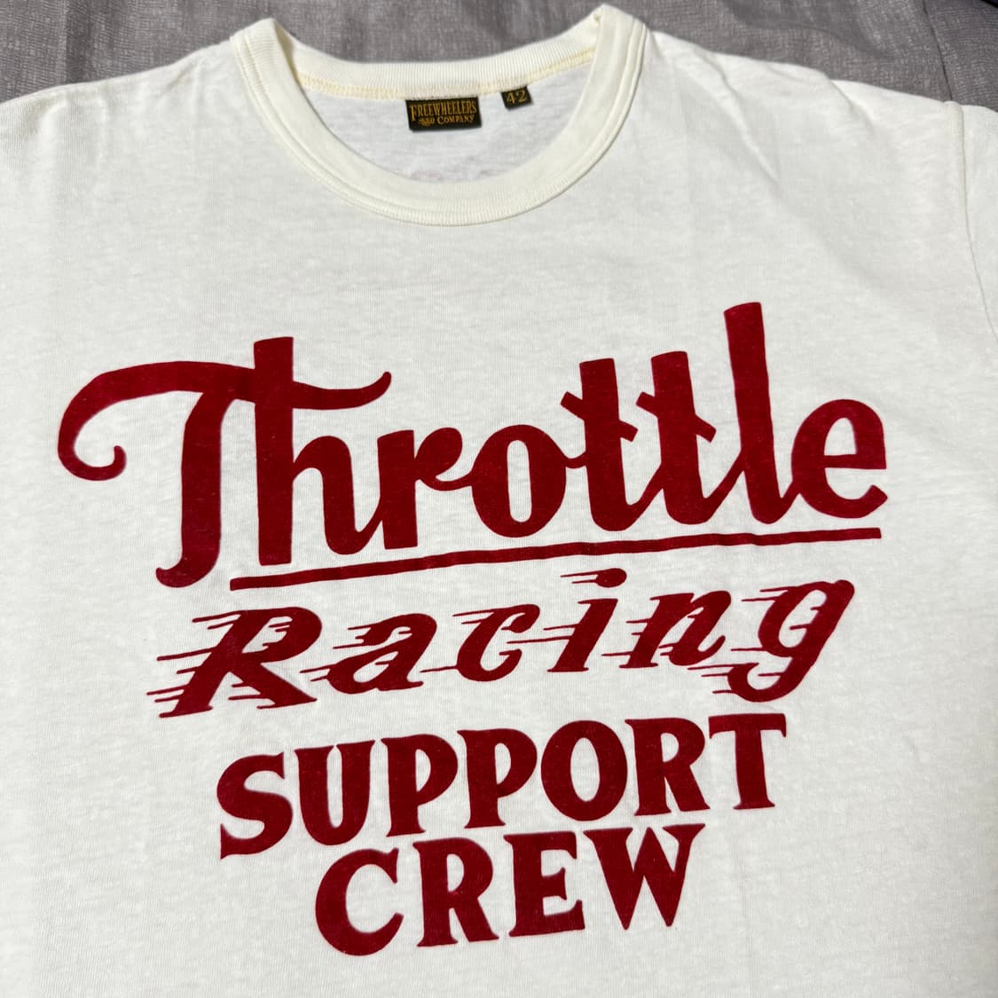 [42]프리휠러스 "THROTTLE RACING" 반팔 티셔츠 상품이미지7