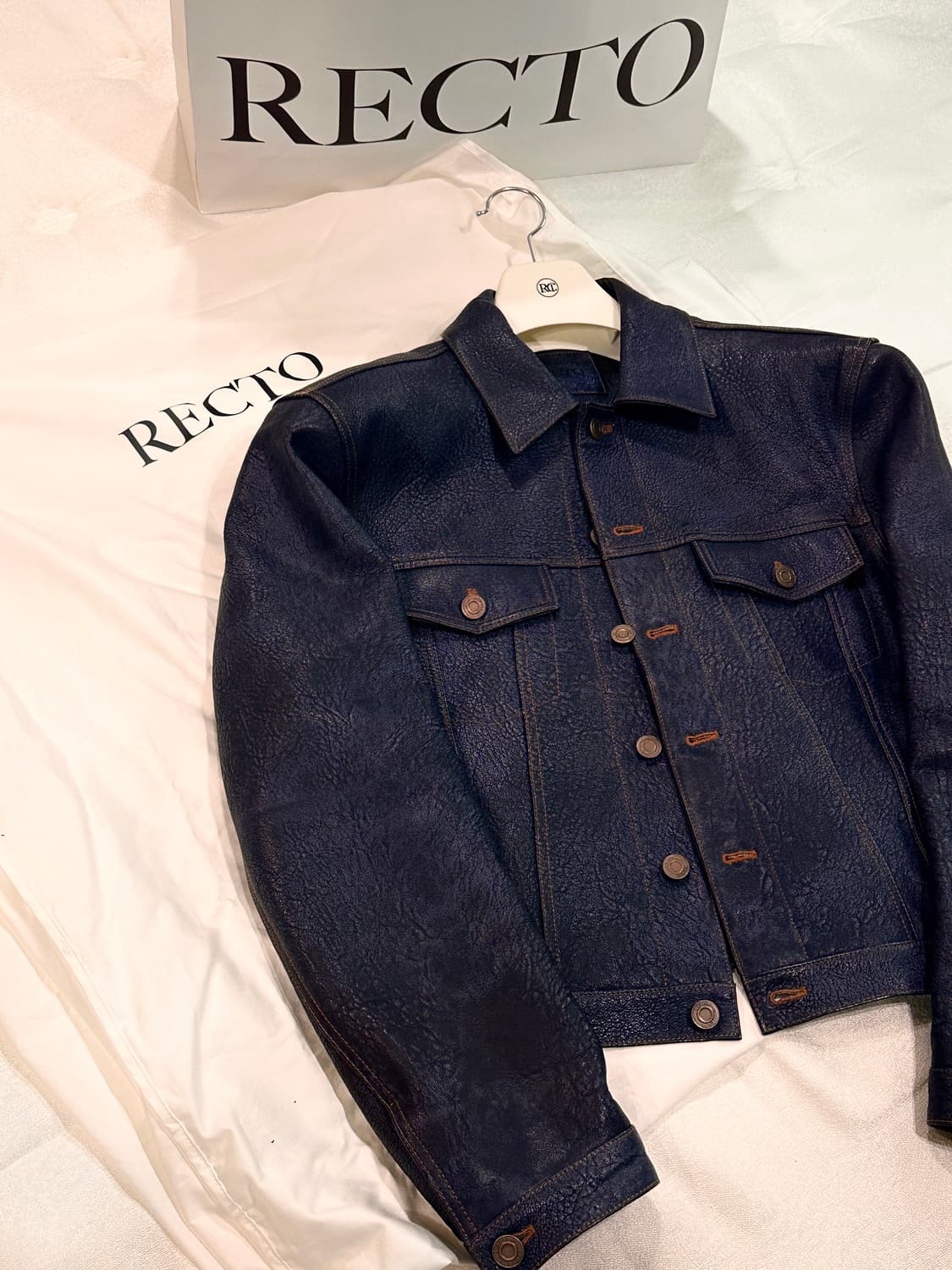 렉토 빈티지 이펙트 데님레더 s 상품이미지1