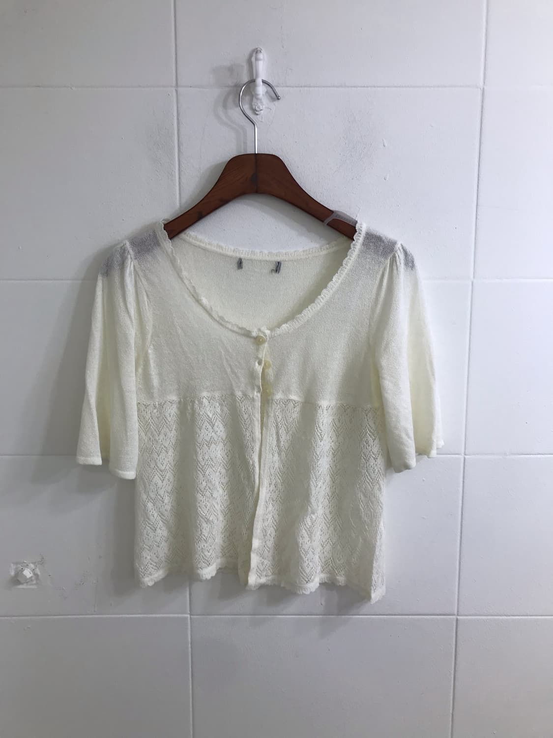 데일리 집업 하구미 잔꽃 원피스 모리걸 봄 코디세트 상품이미지6