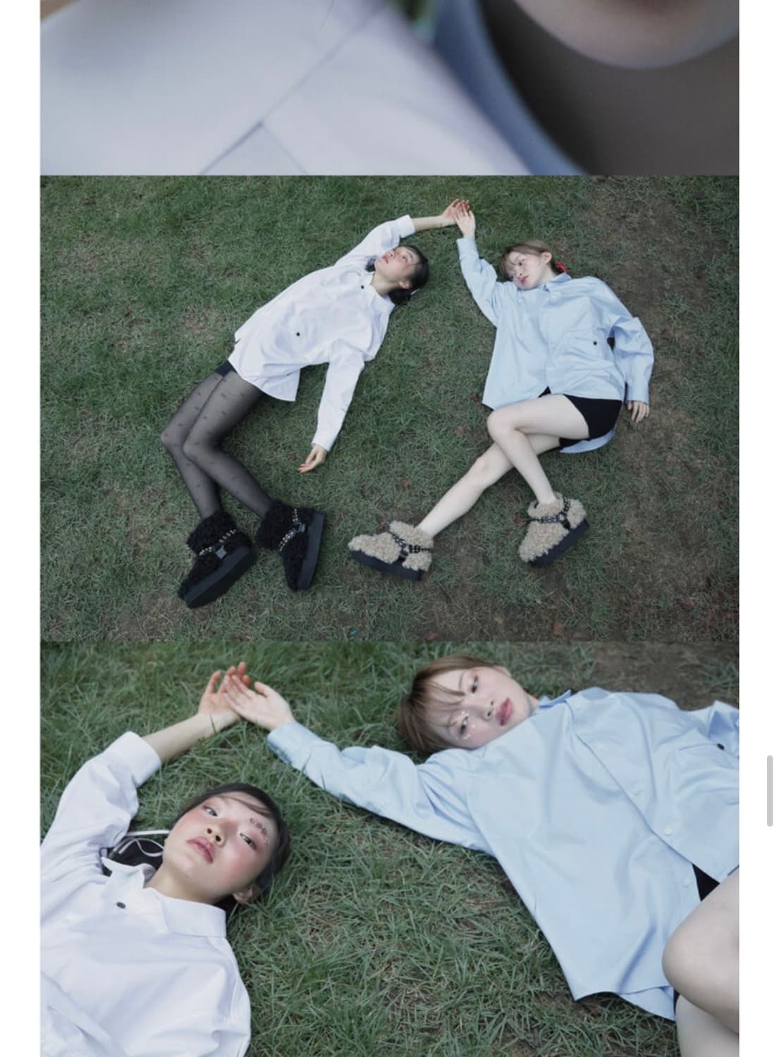 새상품) pocket shirt (white) 상품이미지5