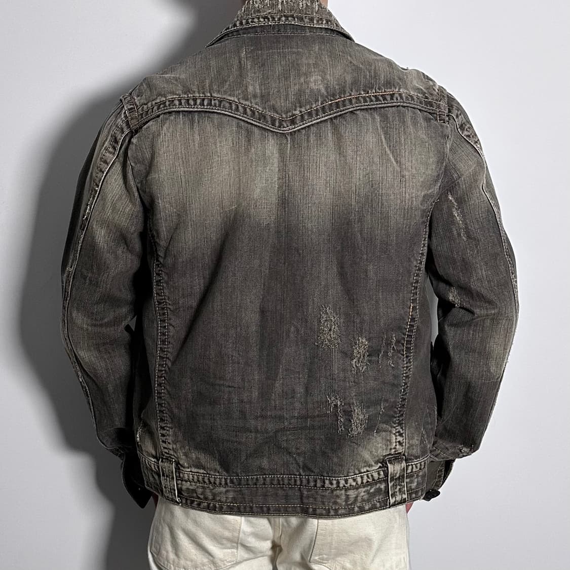 웨스턴 셰인 디트로이트 워시드 데님자켓 (on.569)   상품이미지3