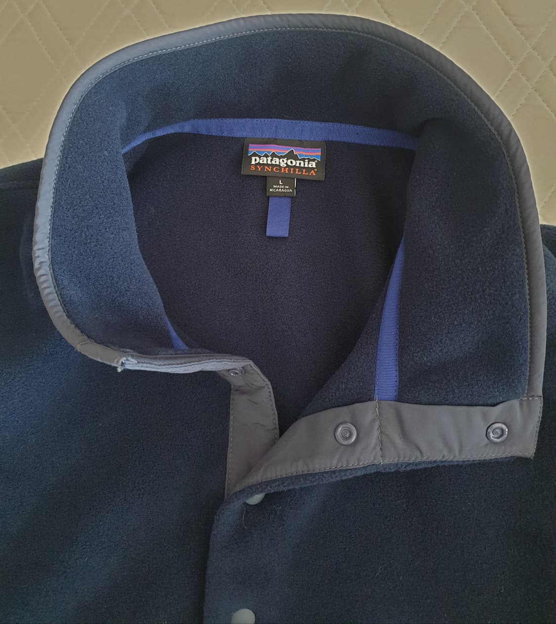 파타고니아 신칠라 스냅티 풀오버 네이비 블루 L
 상품이미지6