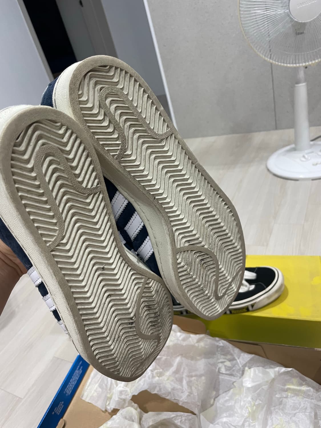 Adidas Campus 80s Collegiate Navy 상품이미지5