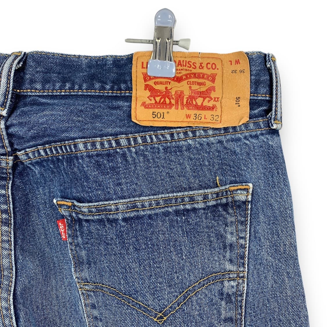 리바이스 501 데님팬츠 상품이미지5