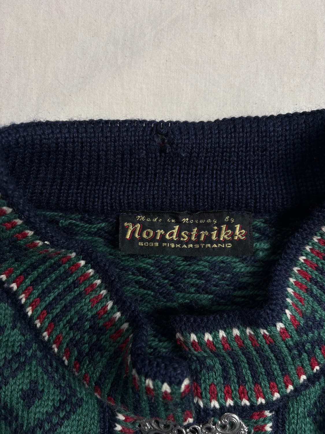 Nordstrikk 노르드스트리크 빈티지 울 가디건 자켓 L 상품이미지4