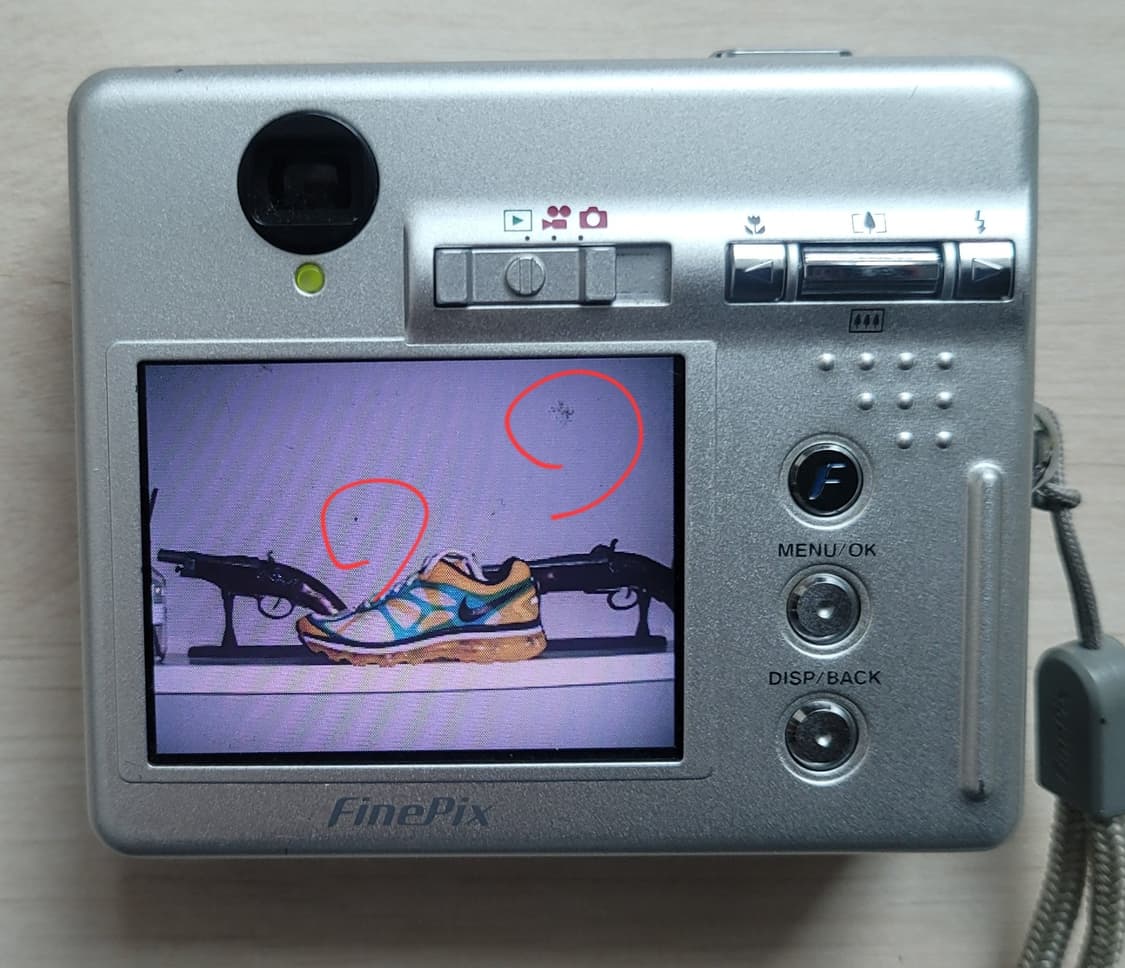 후지필름 파인픽스 F440 디지털카메라(흑점) 상품이미지2