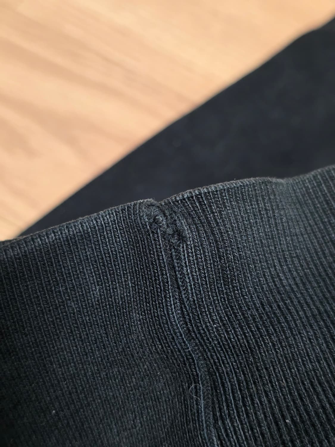 L) 오프화이트 디아고날 파이어 스플라이스 기모 맨투맨 상품이미지6