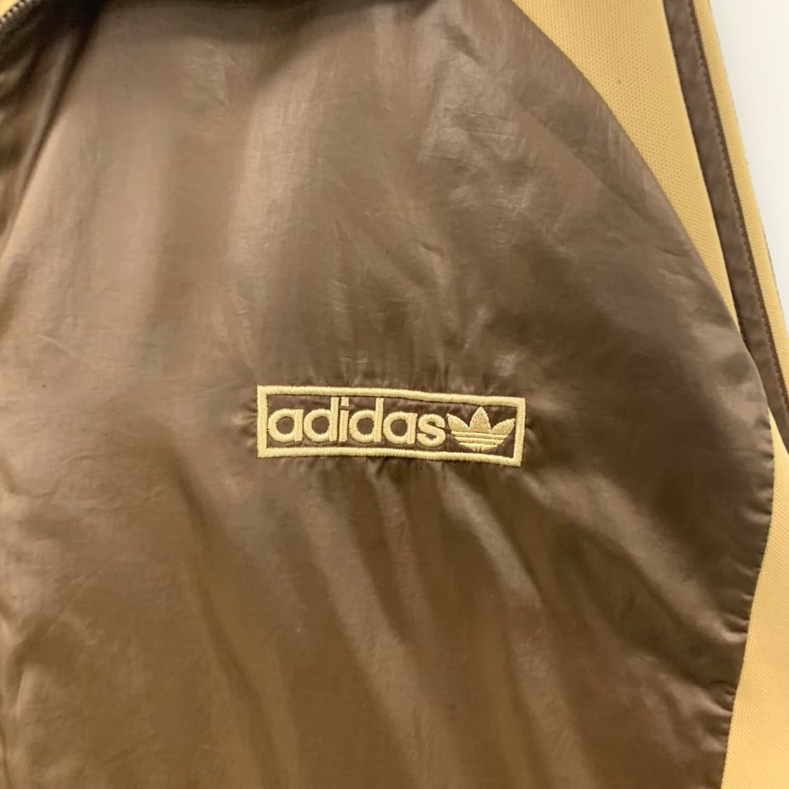 아디다스 베켄바우어 트랙탑 브라운/베이지 져지 상품이미지4