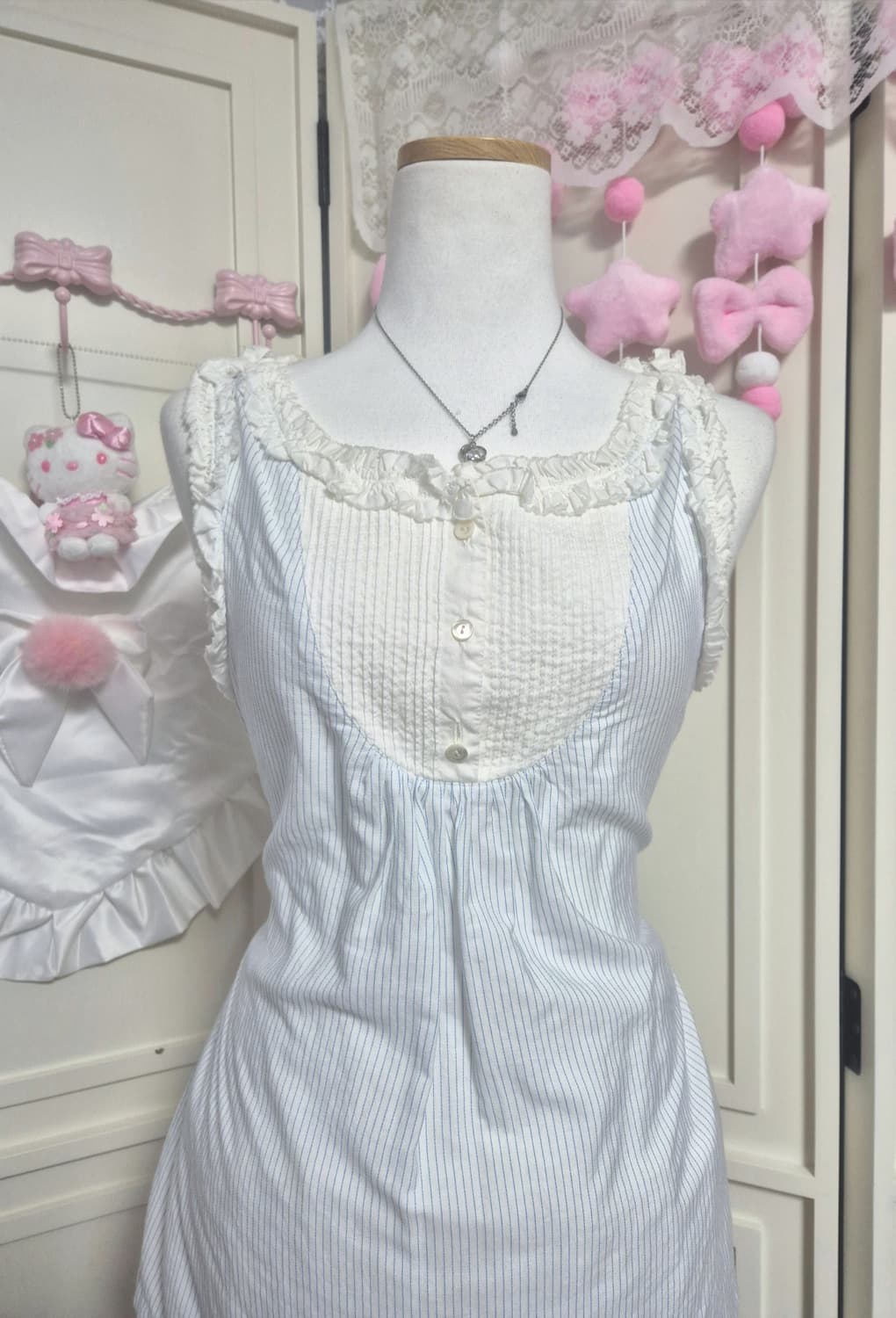 리즈리사 가디건 여름 셋업 코디 세트 4구성 모리걸 히메갸루 상품이미지4