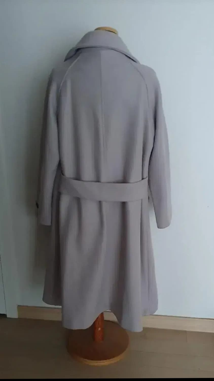 핸드메이드 울혼방 오버핏 롱코트free 상품이미지4