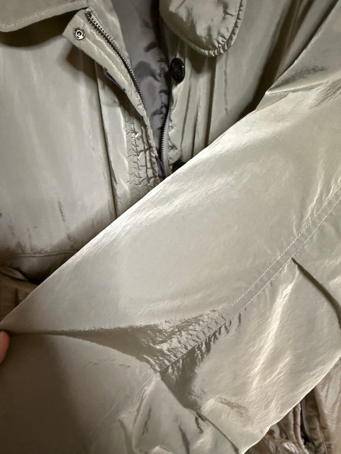 suu 코이세이오 스마트어반유즈풀 봄버 자켓 베이지 상품이미지3