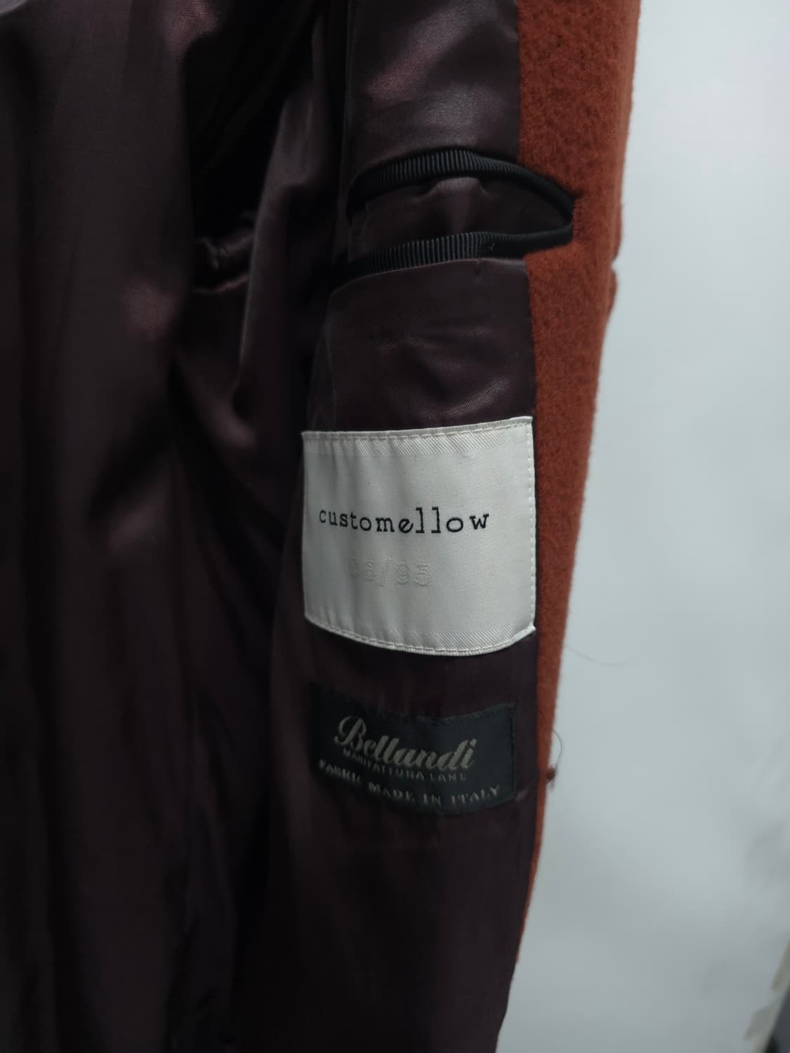 커스텀멜로우 남성 벨란디 울 코트 상품이미지9