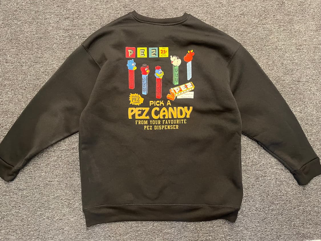 [105~110] PEZ 페즈캔디 빈티지 맨투맨  상품이미지4