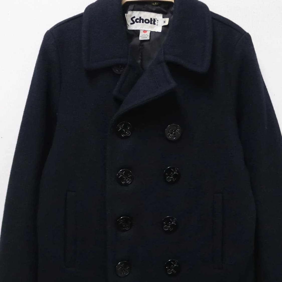 SCHOTT X EARTH MUSIC 울 혼방 더플 숏코트 60449 상품이미지3