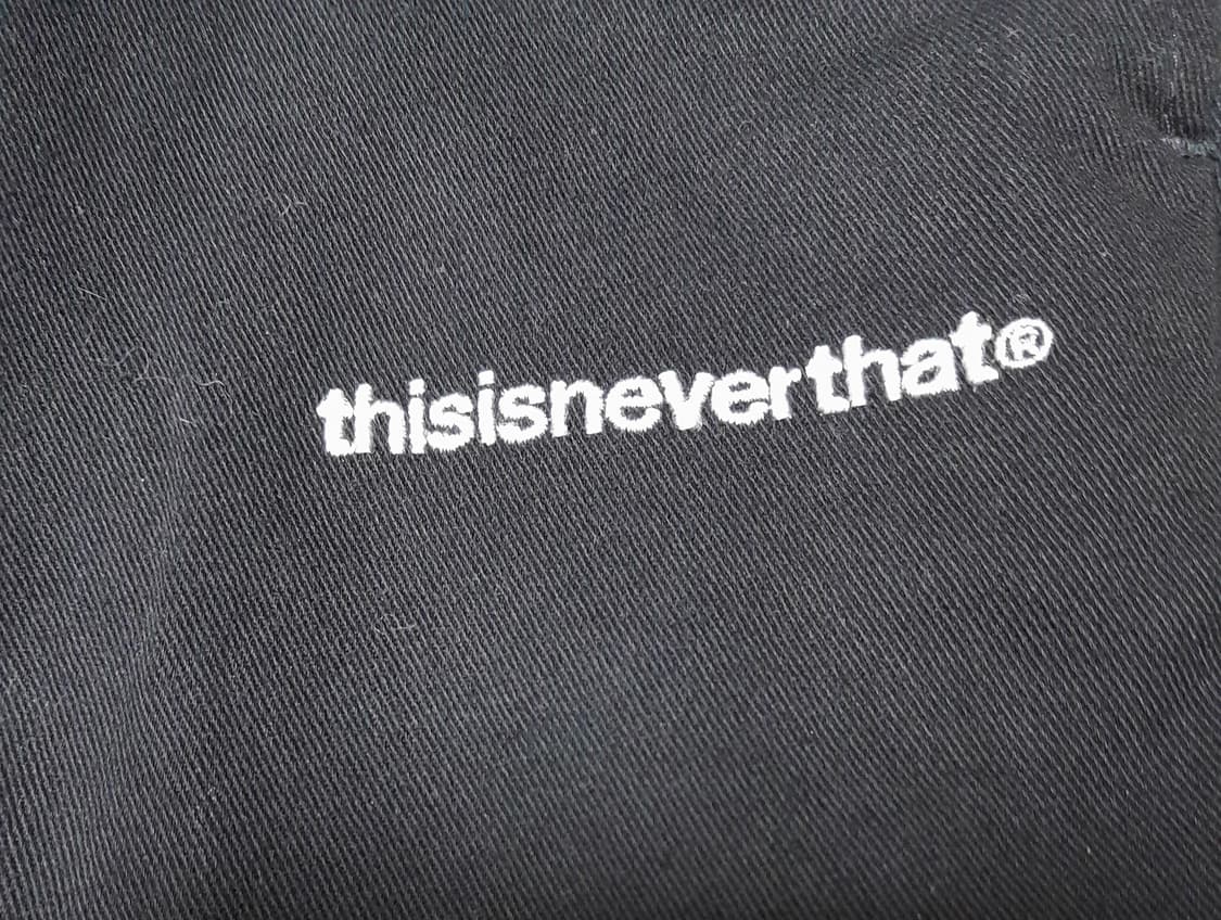 💥디스이즈네버댓 밴딩 코튼 팬츠 (XL)    상품이미지5