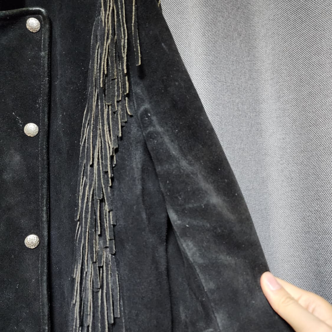 Pioneers 80's 파이오니어 덮개 아메리칸 웨스턴 프린지 자켓 상품이미지7